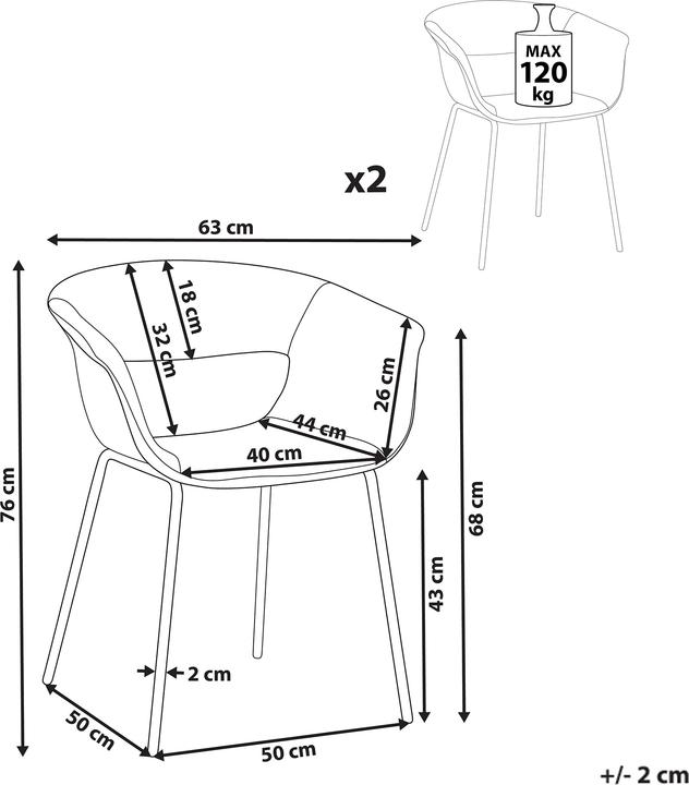 Image du produit Beliani Elma