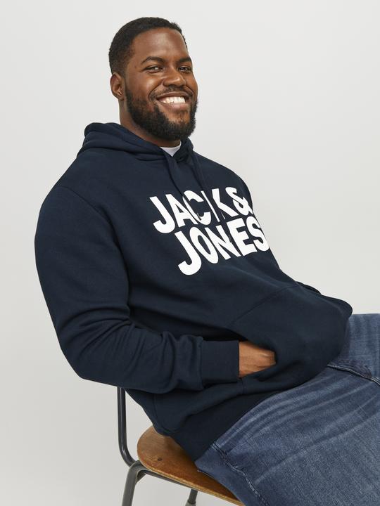 Image du produit Jack & Jones Logo de base Plus Size Hoodie (7XL)