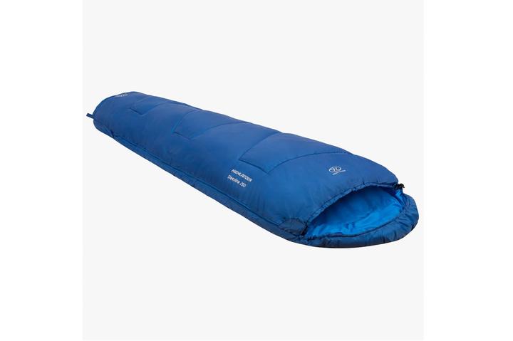 Actual product image Highlander Sleepline 250 Mummy Denim Blue