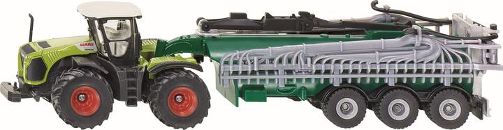 Actual product image Siku Claas Xerion with drum trolley