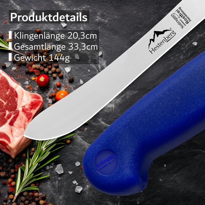 Actual product image Hestenberg Metzgermesser (20.30 cm)