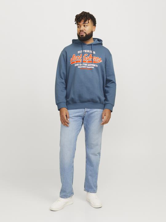 Produktbild Jack & Jones JJELOGO SWEAT HOOD 2 COL 24/25 NOOS PLS (7XL)
