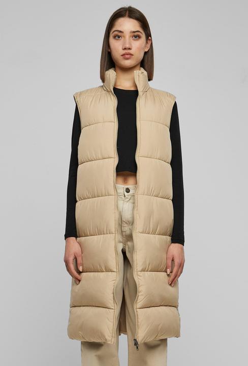 Actual product image Urban Classics Ladies Long Puffer Vest (4XL)