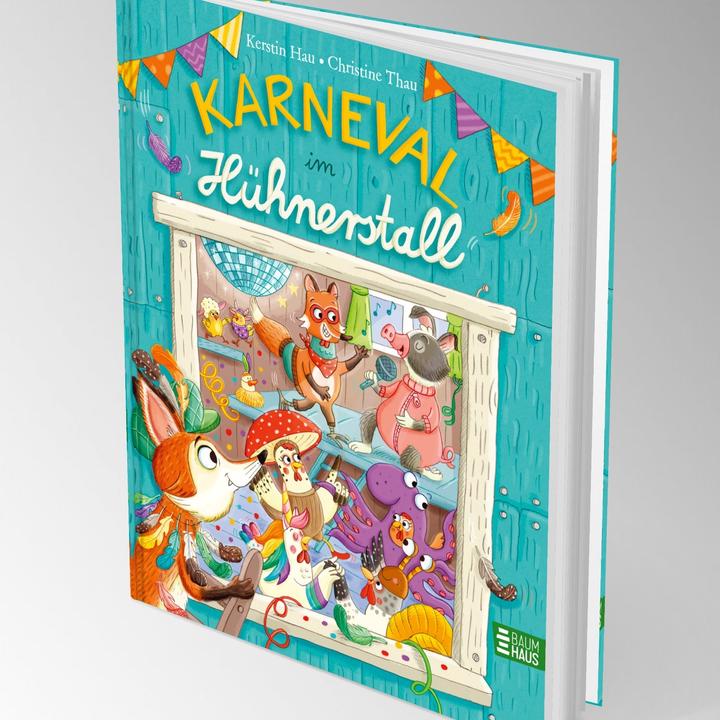 Produktbild Karneval im Hühnerstall (Deutsch, Kerstin Hau, 2024)