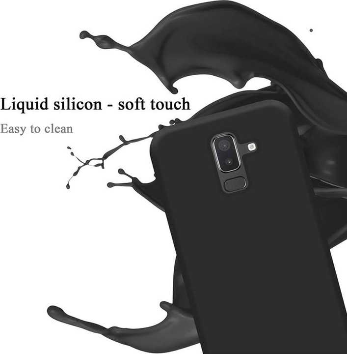 Produktbild Cadorabo TPU Liquid Silicone Case Cover (Samsung Galaxy J8 (2018))