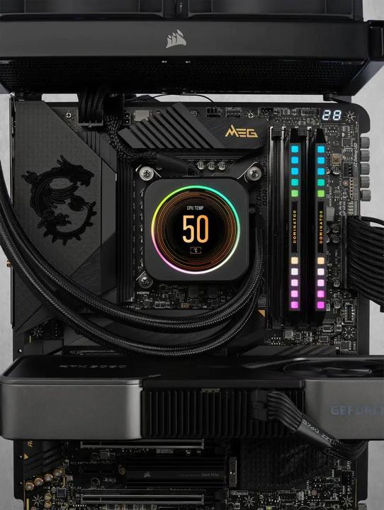 Immagine prodotto Corsair Dominator Platinum RGB (2 x 32GB, 5600 MHz, RAM DDR5, DIMM)