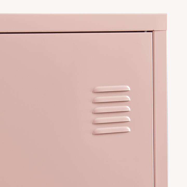 Actual product image En.Casa Einzelspind Kurikka 137x38x38 cm Peachy Beige (38 x 38 x 137 cm)