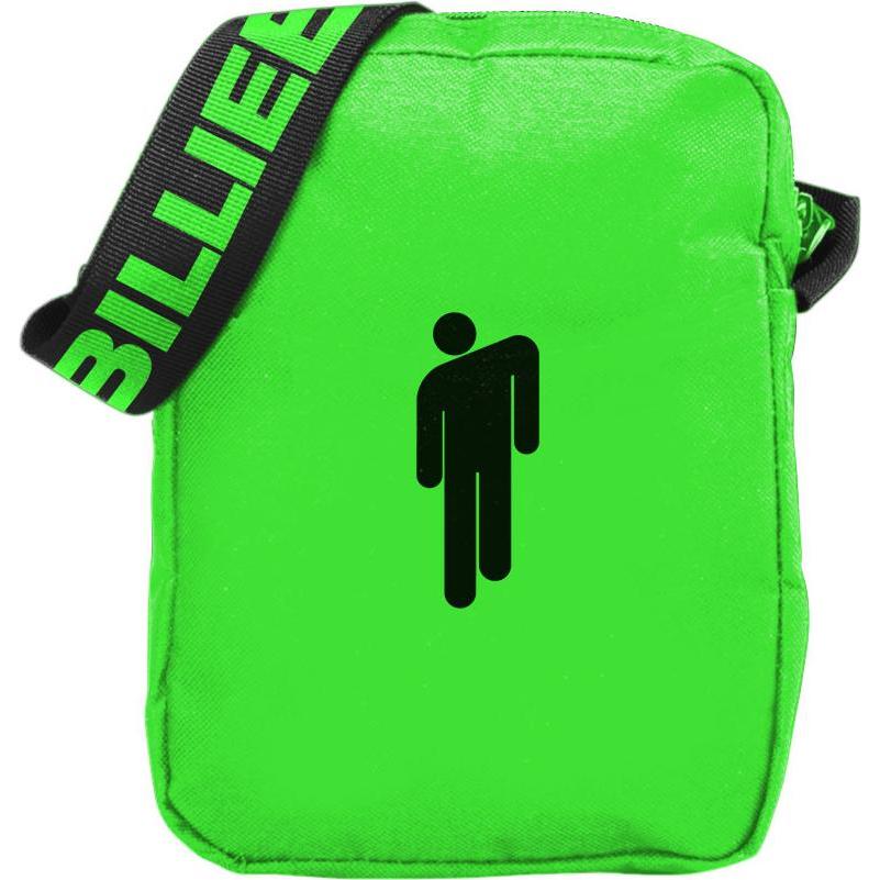 Rocksax, Handtasche, Billie Eilish sacoche Bad Guy Green, Grün