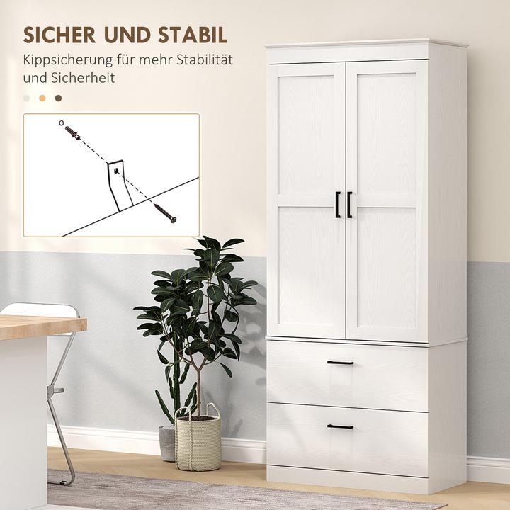 Produktbild Homcom Küchenschrank (39 x 39 x 178 cm)
