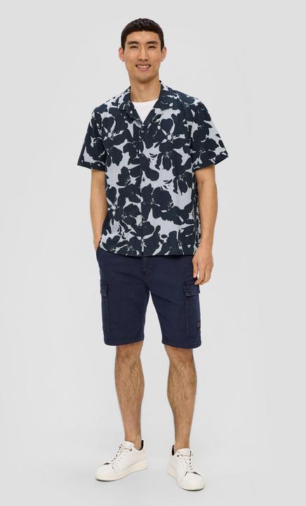 Immagine prodotto s.Oliver Hemd Kurzarmhemd aus Baumwollmix (XL)