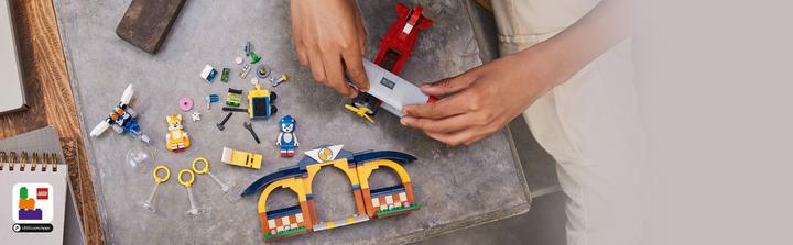 Image du produit LEGO L'avion Tornado de Tails avec atelier (76991, LEGO Sonic)