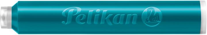 Actual product image Pelikan 4001 Tp/6 (ink cartridges, Turquoise)