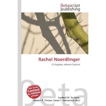 Rachel Noerdlinger, Fachbücher