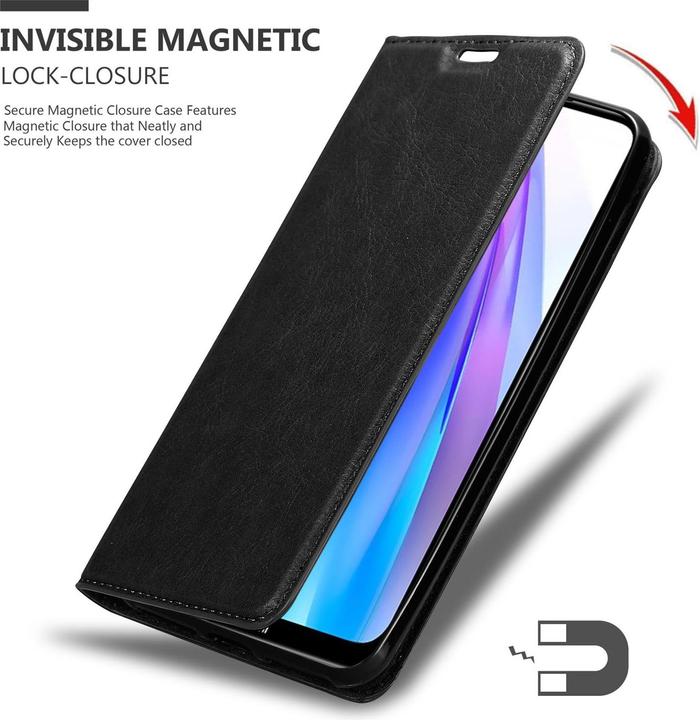 Image du produit Cadorabo Book Couverture magnétique invisible (Xiaomi Redmi Note 8T)