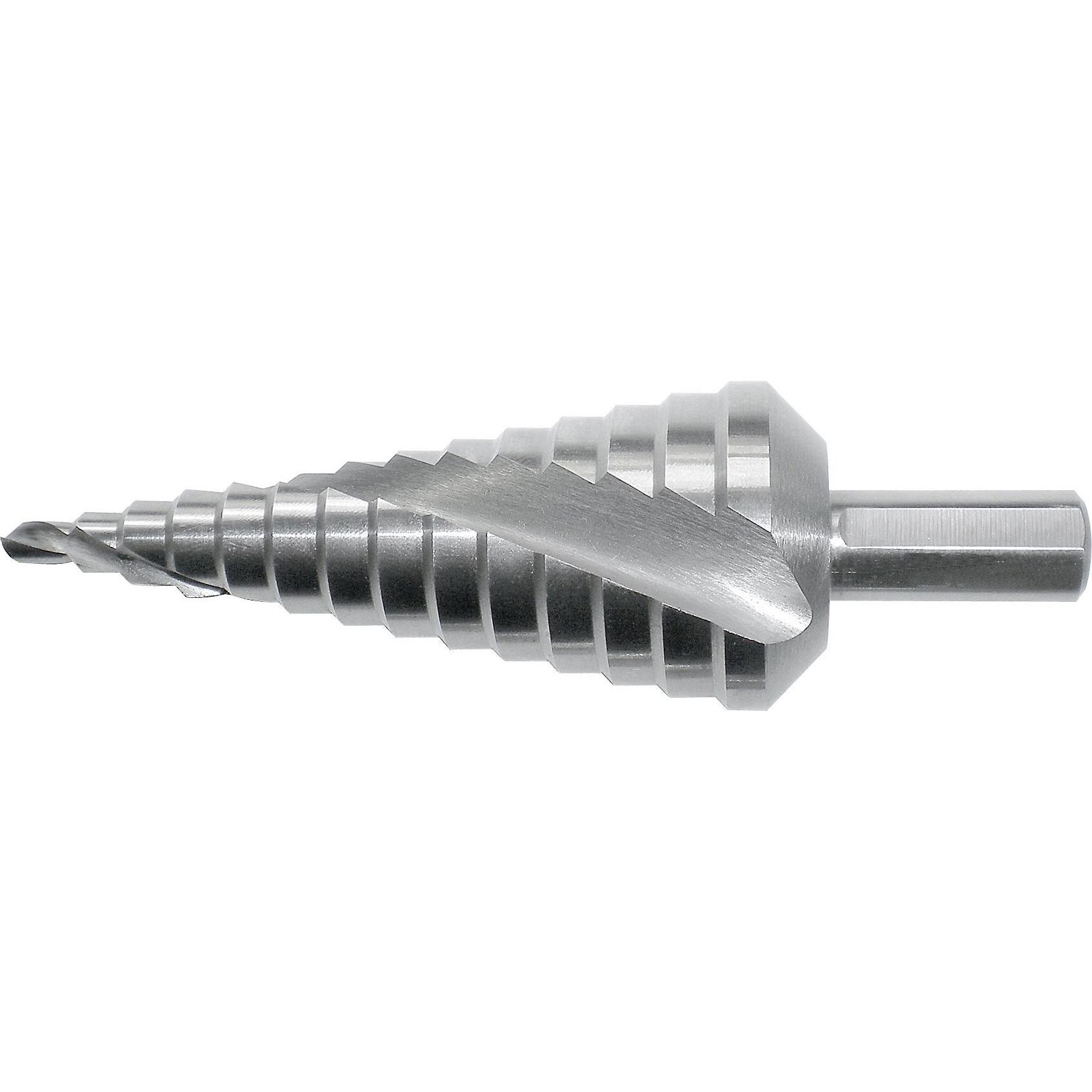Kraftwerk, Bohrereinsatz, Stufenbohrer HSS-E (30 Millimeter)