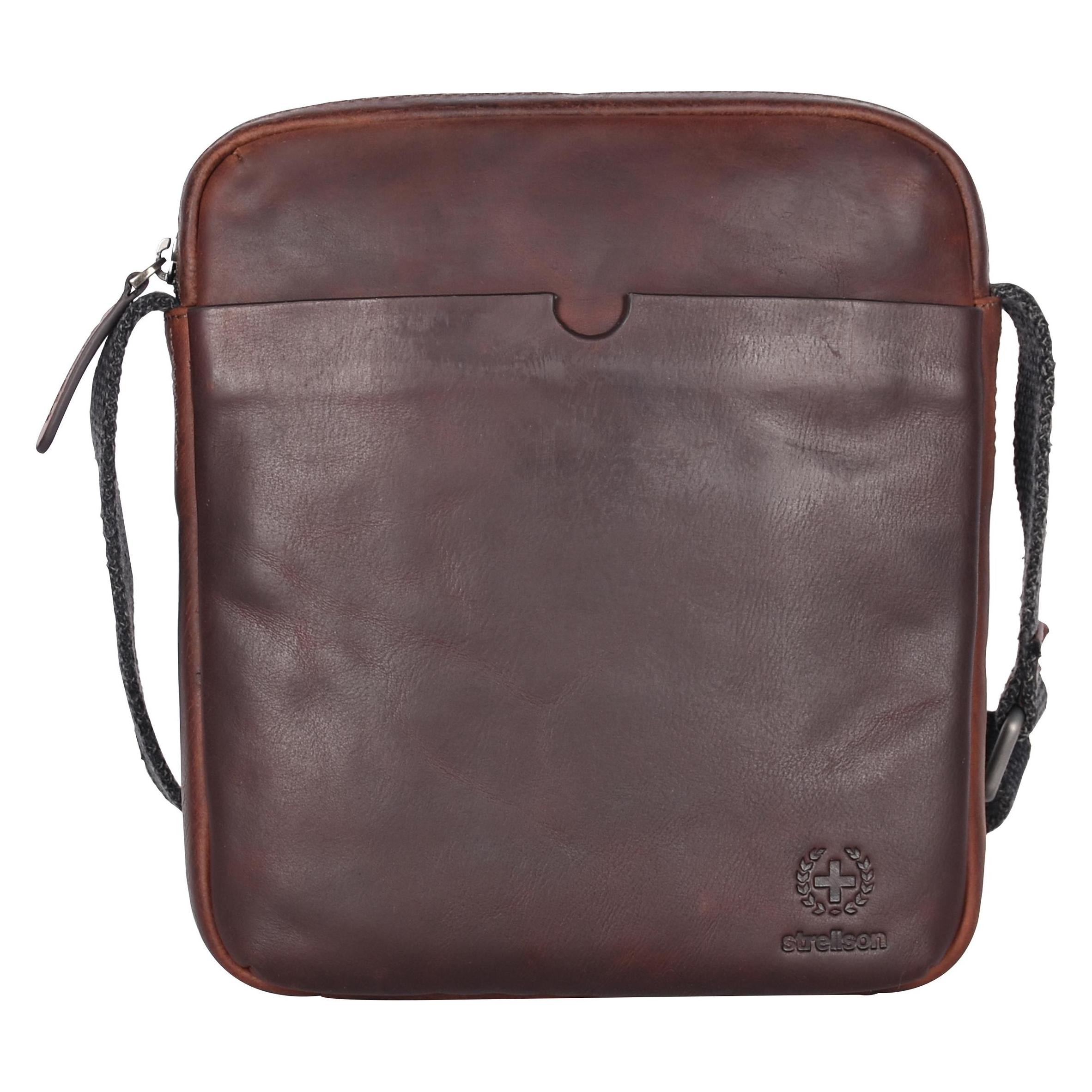 Strellson, Herren, Handtasche, Stratford Shoulderbag Xsvz, Braun
