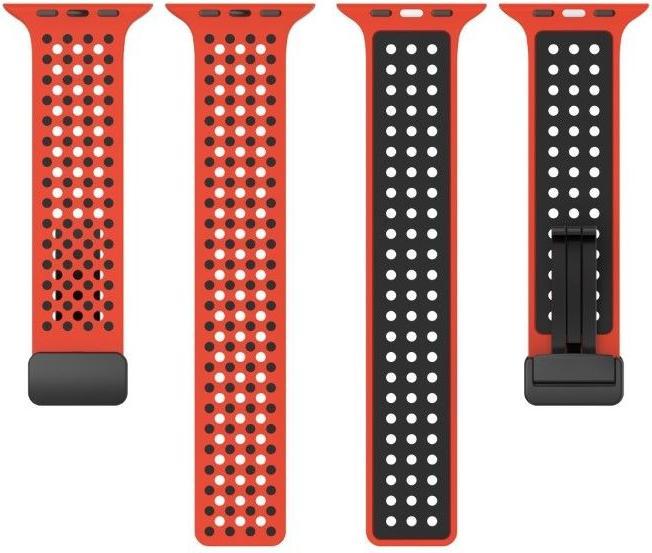 Actual product image MU Classic Dot Series silicone strap (42 mm, 44 mm, 45 mm, Silicone)
