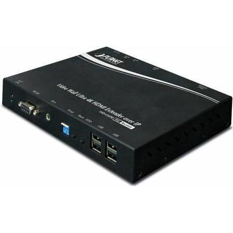 Planet IHD-410PR AV-Receiver Schwarz Audio-/Video-Leistungsverstärker, Switch Box
