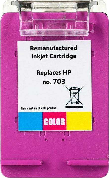 Produktbild Superbulk Tusz do drukarki HP B-H703C (zamiennik HP 703 CD888) Standard trójkolorowy