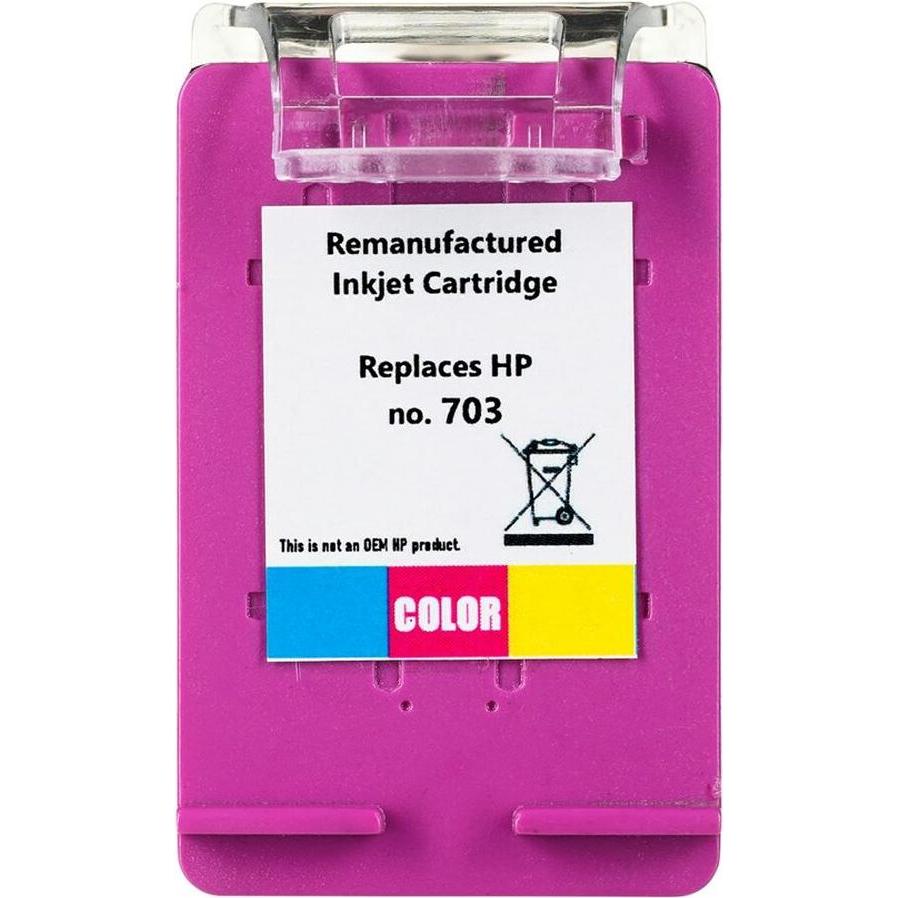 Superbulk, Cartucce, Tusz do drukarki HP B-H703C (zamiennik HP 703 CD888) Standard trójkolorowy