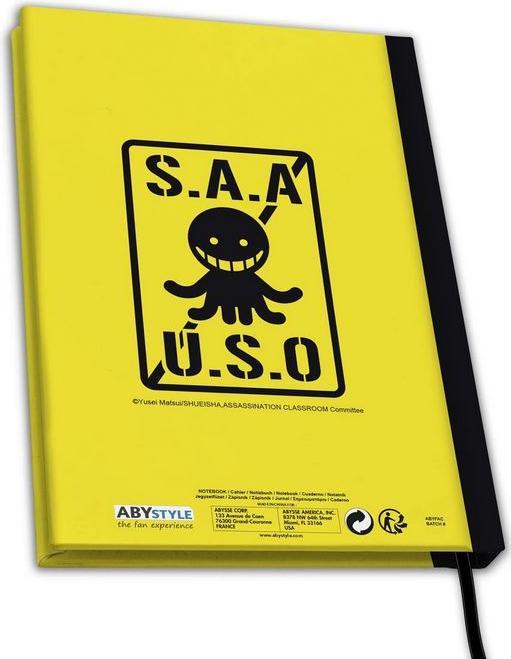 Produktbild ABYstyle Assassination Classroom - Koro sensei (A5, Harter Einband)