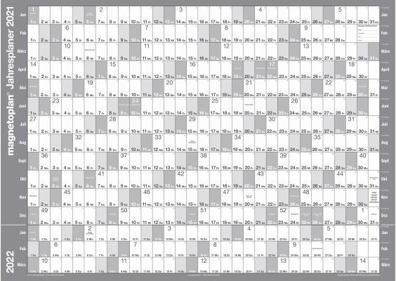 Magnetoplan Jahresplaner (83.50 x 59 cm)