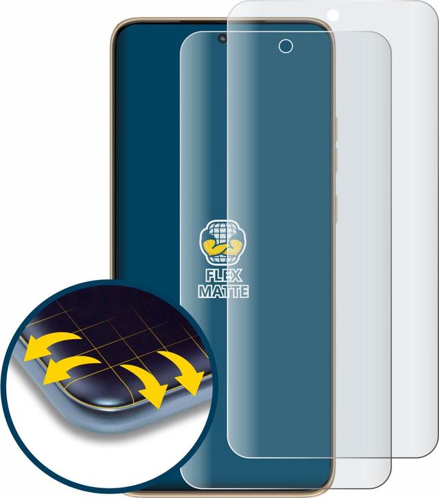 Produktbild BROTECT Fullscreen Schutzfolie Displayschutz Folie Matt Entspiegelungsfolie (2 Stück, Motorola Edge 50 Neo)