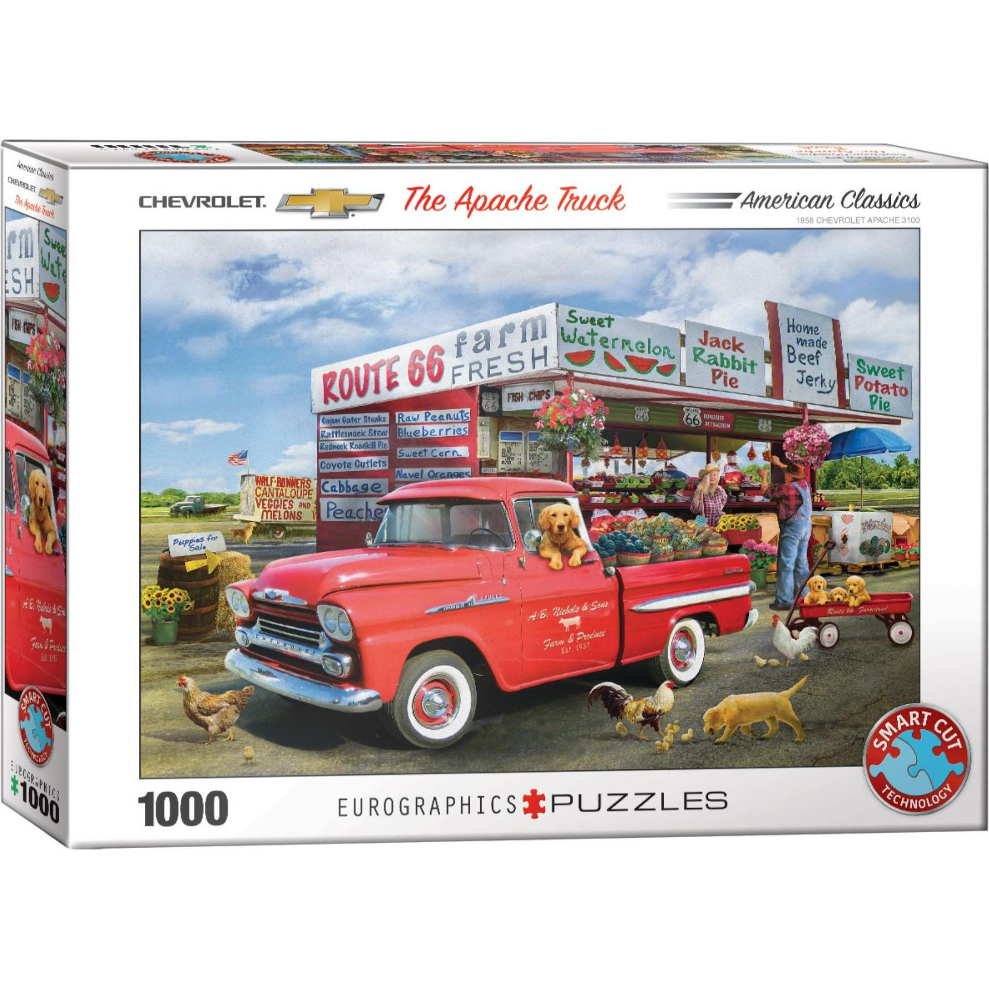 Eurographics 1959 Chevrolet Apache (1000 Teile)