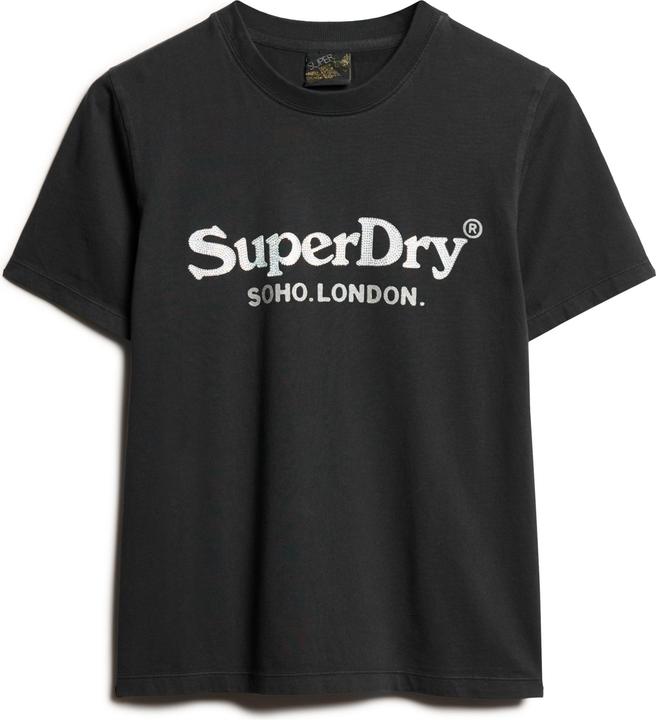 Produktbild Superdry Lässiges T-Shirt in Metallic-Optik (12XL)
