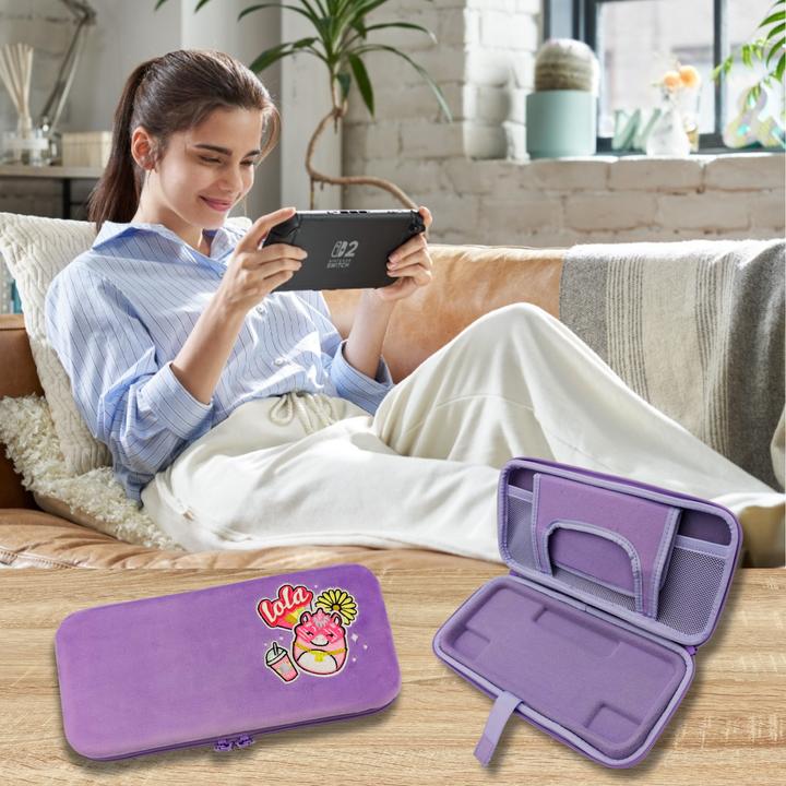 Squishmallows Squishmallow Tasche plush case pink Switch2 (Switch ...