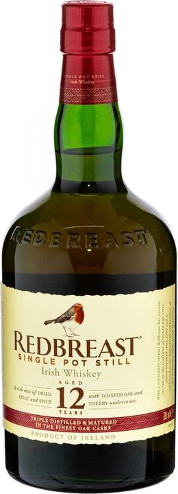 Image du produit Redbreast 12 ans (Single Malt, Whisky irlandais, 1 x 70 cl)