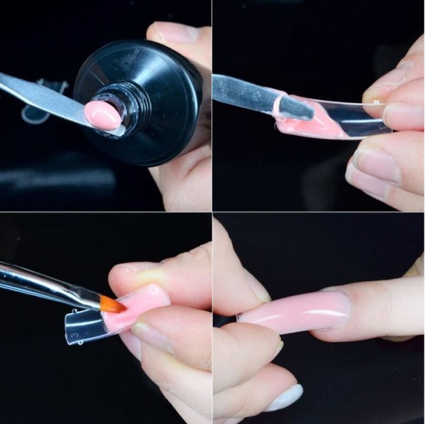 Actual product image Canni Nail Tips (Artificial nails, Clear)
