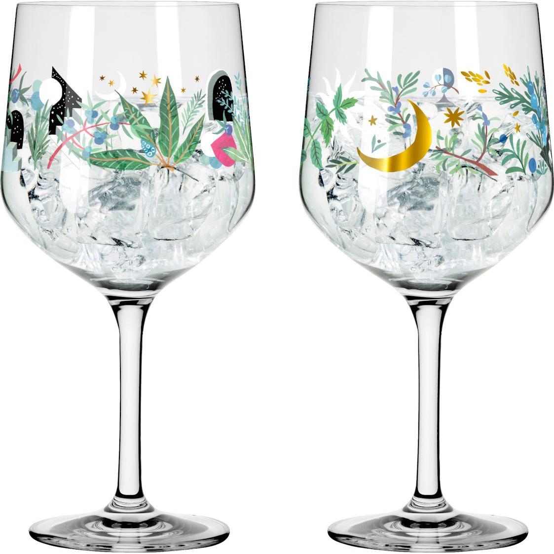 Ritzenhoff Fascino Botanico, Bicchieri da cocktail, Multicolore