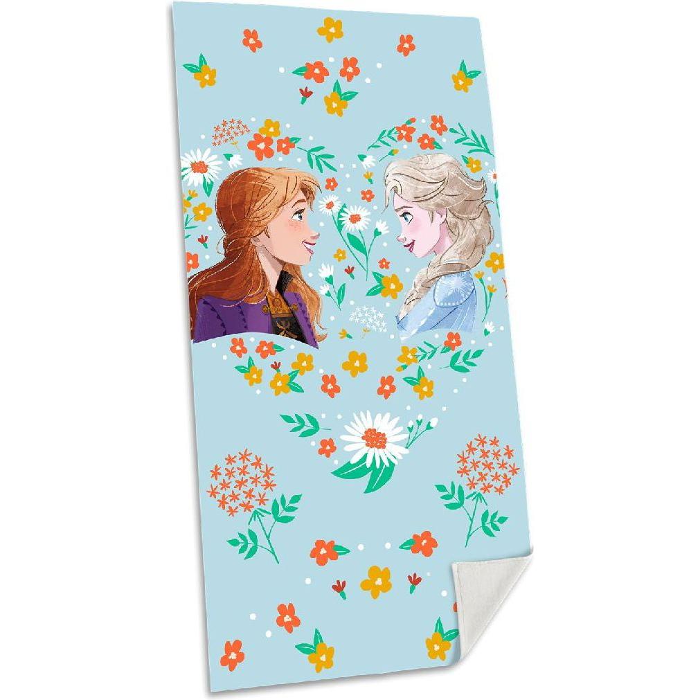 Kids Euroswan, Strandtuch, Frozen Strandlaken 70x140cm (70 x 140 cm)