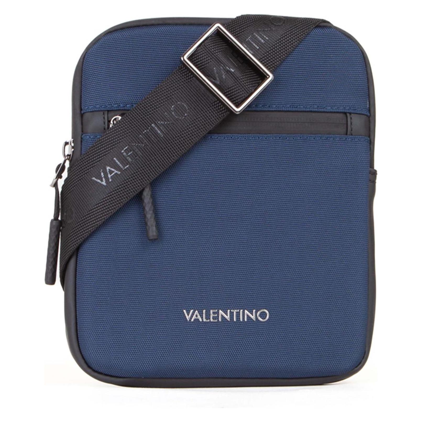 Valentino, Herren, Handtasche, Borsa A Tracolla Tron, Blau