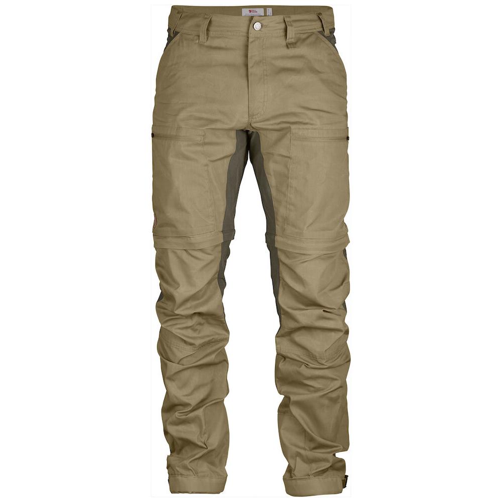 Fjällräven, Herren, Outdoorhose, Abisko Lite Trekking ZipOff (46), Braun, 46