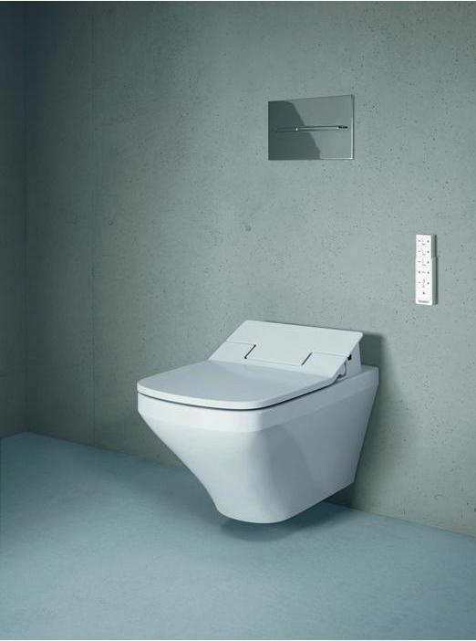 Produktbild Duravit Wand-WC DURASTYLE tief, 370x620mm, SensoWash weiss