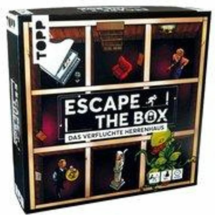 Actual product image Topp Escape The Box - The cursed mansion (German)
