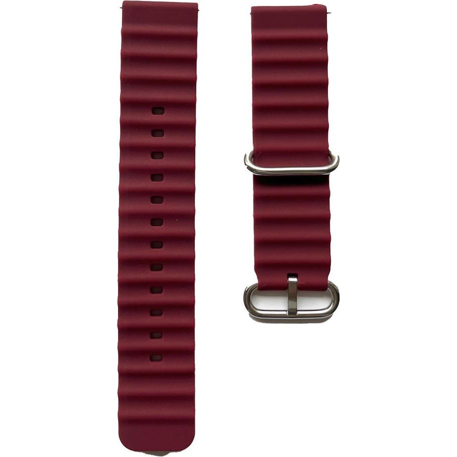 Peter Jäckel Armband 22mm, Cinturini per orologi, Rosso