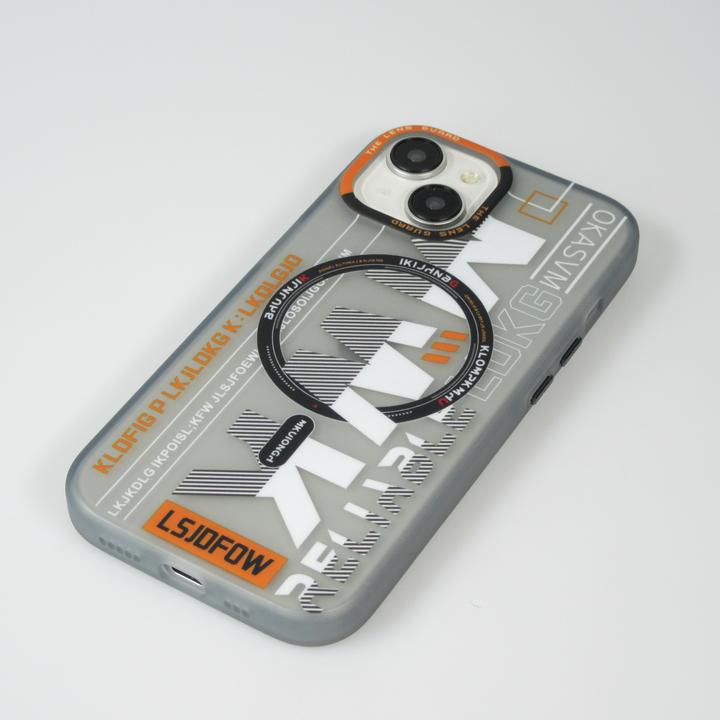 Immagine prodotto PhoneLook Custodia MWK Cyber Grid in silicone con MagSafe (Apple iPhone 15)