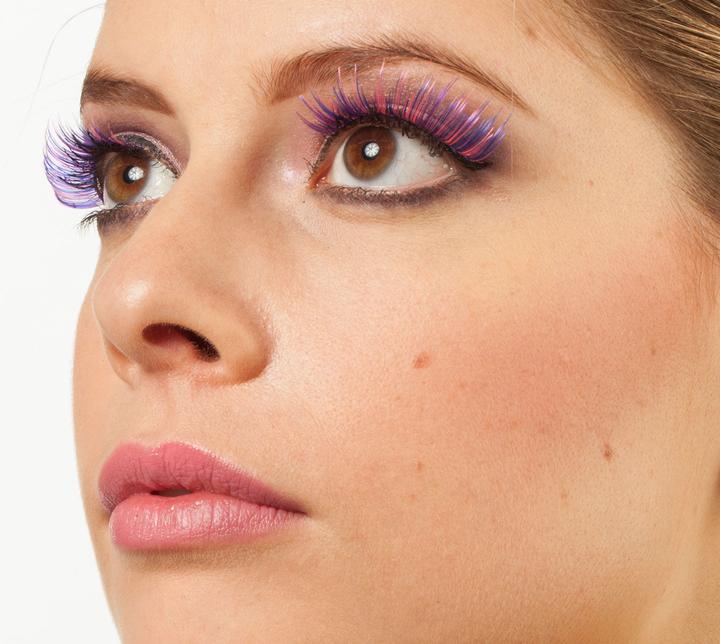 Actual product image Wilbers Rot Schwarz Fliessende Wimpern (Artificial eyelashes)