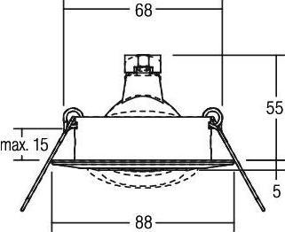 Produktbild Brumberg Einbaustrahler