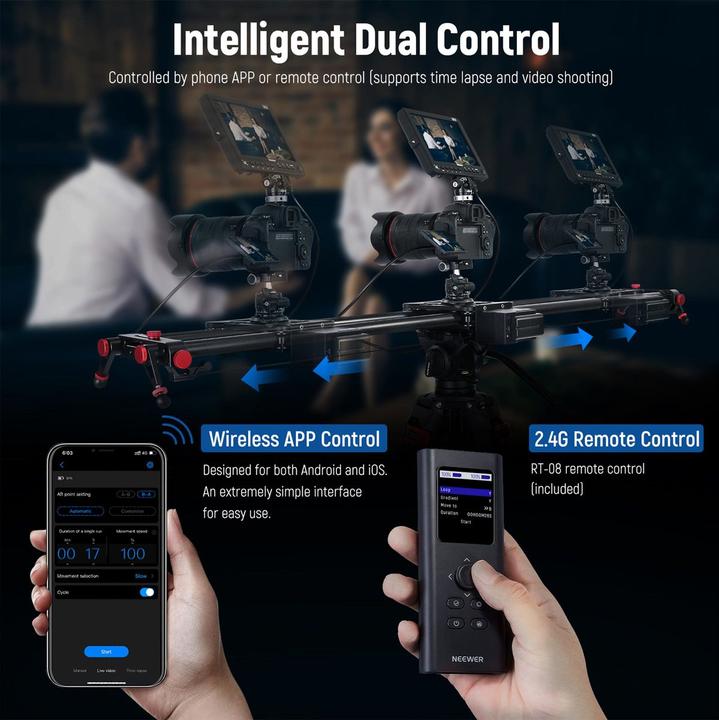 Produktbild Neewer Slitta Motorizzata per Fotocamera ER1