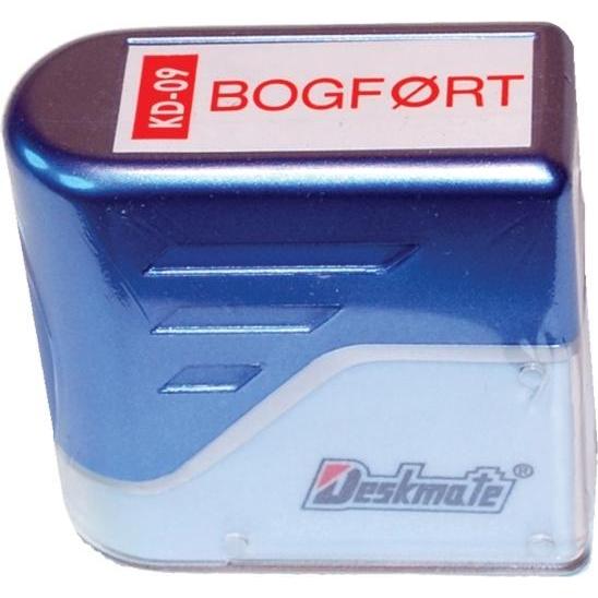 Trodat, Stempel, Stempel Deskmate Bogført rød tekst