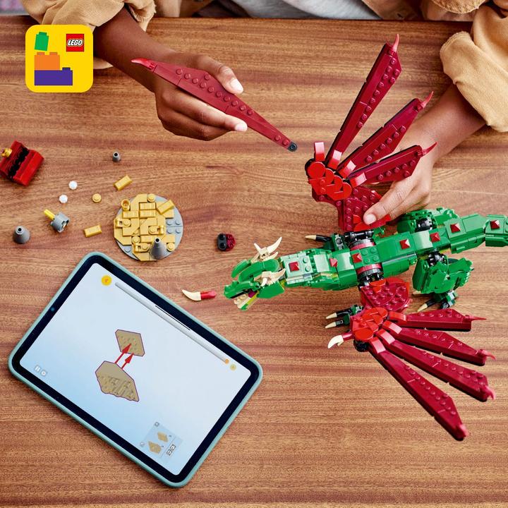 Produktbild LEGO Grüner Drache (31161, LEGO Creator Expert)