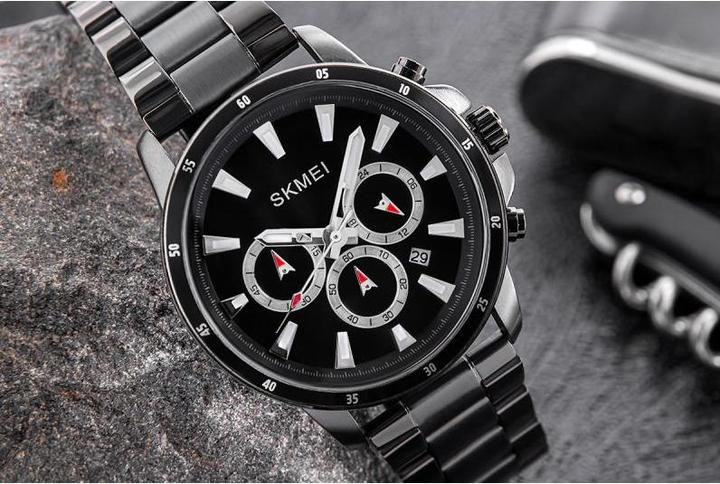 Actual product image Skmei 2295BK Herrenuhr + BOX (Analogue wristwatch, 43.50 mm)