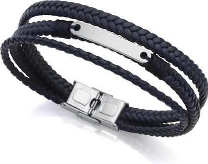 Viceroy Dark Blue Leather Bracelet Air 75301P01013