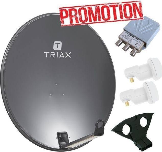 Produktbild Satelliten TV Zubehör SAT-Set (Einsteiger-Angebot) (Parabolantenne, DAB/ DAB+)