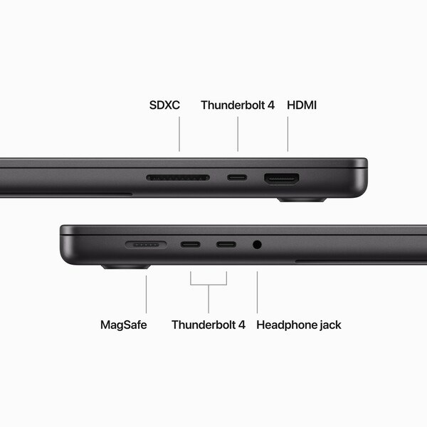 Image du produit Apple MacBook Pro - Late 2023 (16", M3 Pro, 18 Go, 1000 Go, CH)