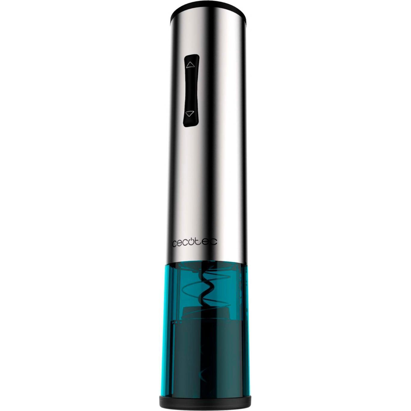 Cecotec Tire-bouchon électrique compatibile InstantCork 1000 Gourmet (Gris/Vert), Apribottiglie, Multicolore